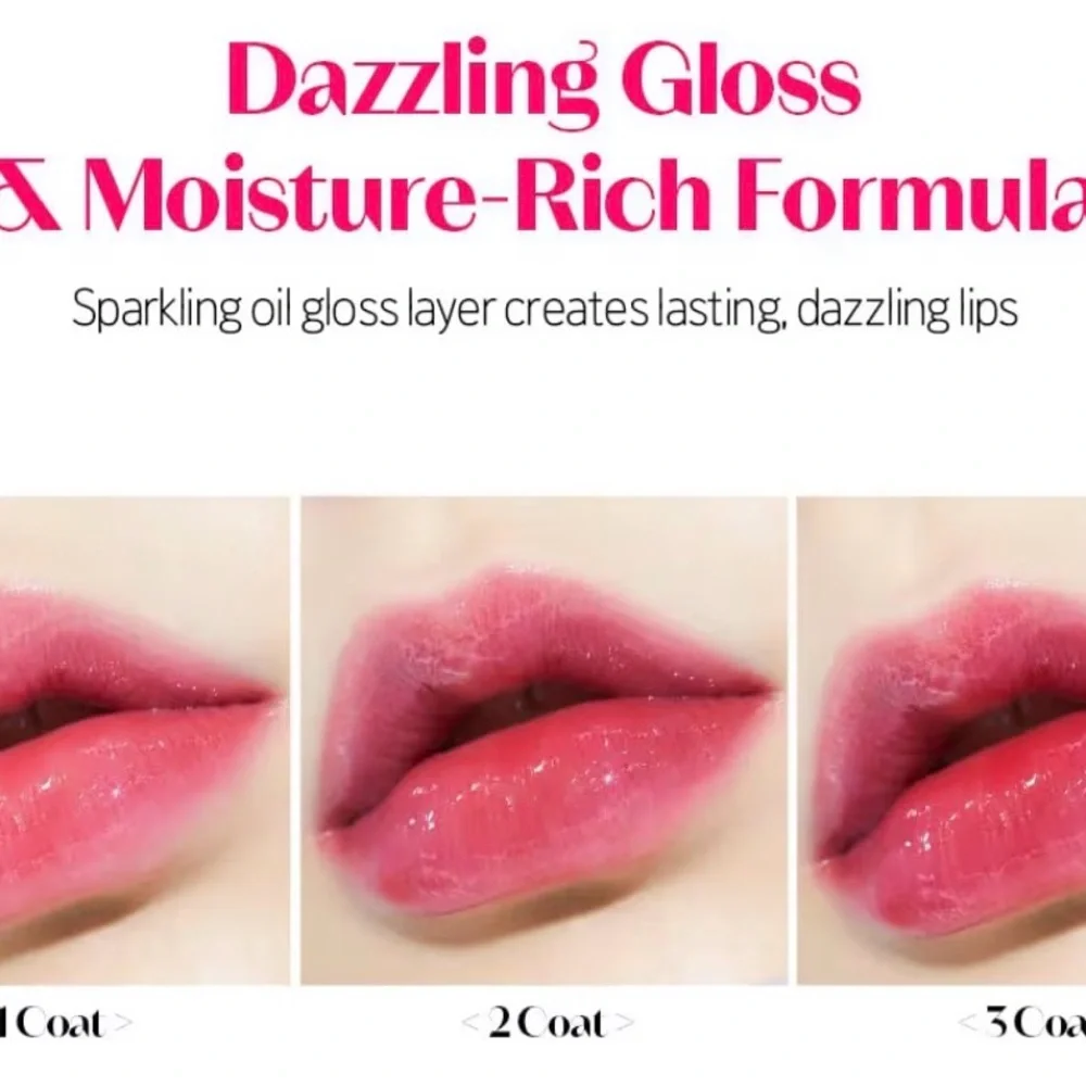 Oil Tint Lip Gloss - 04 Sweet Apple